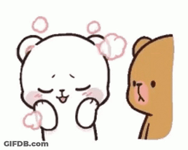 Naughty Milk And Mocha Bear Fighting GIF
