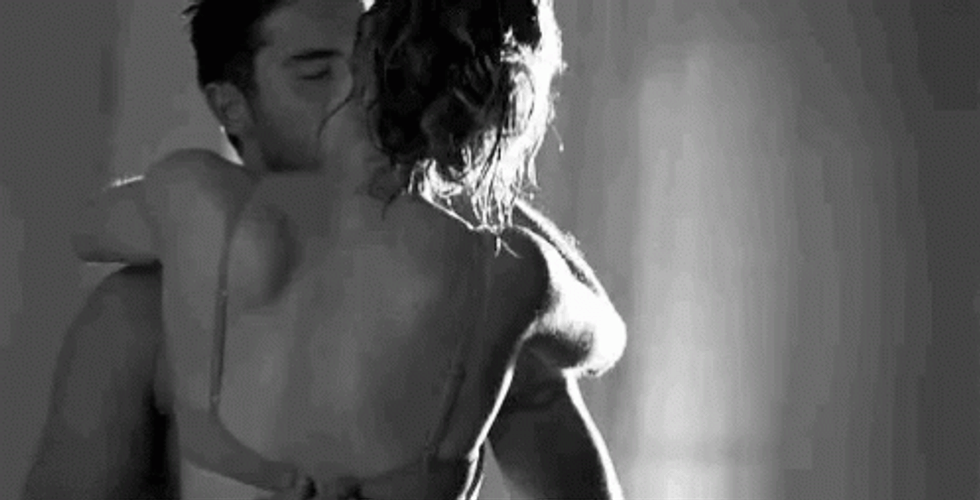 Naughty Sexy Kissing GIF