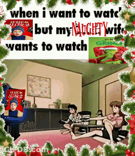 Naughty Wife Wants To Watch The Grinch GIF