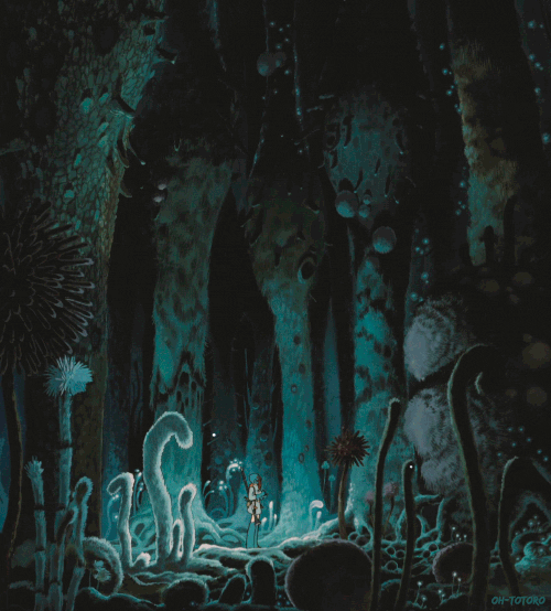Nausicaa Ghibli Forest GIF