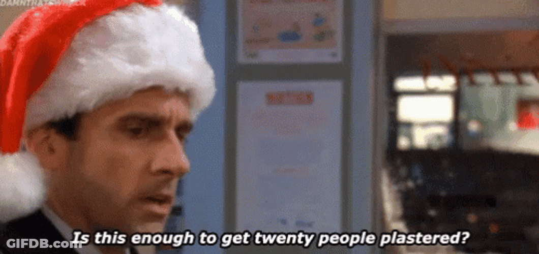 Navigate Office Christmas Party GIF