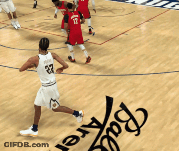 Nba 2K Backward Walk GIF