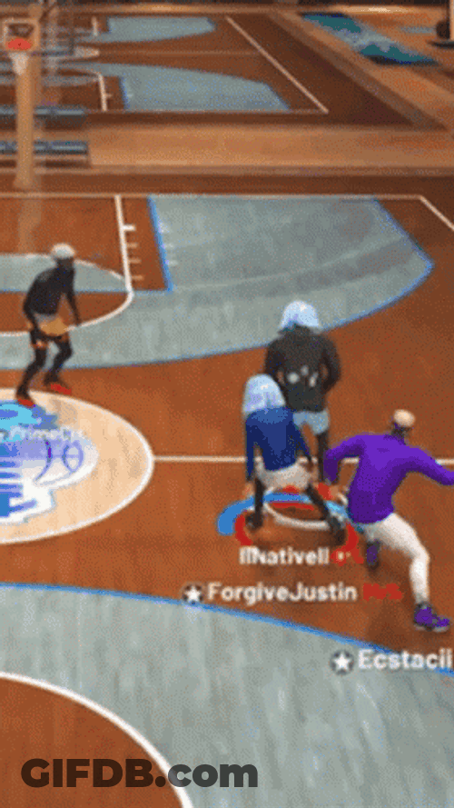 Nba 2K Intense Game GIF