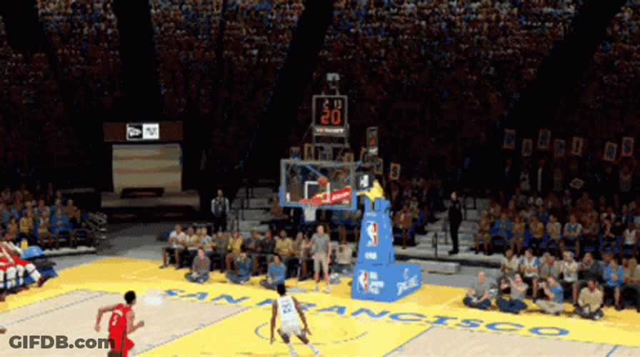 Nba 2K Jumping High For Dunk GIF