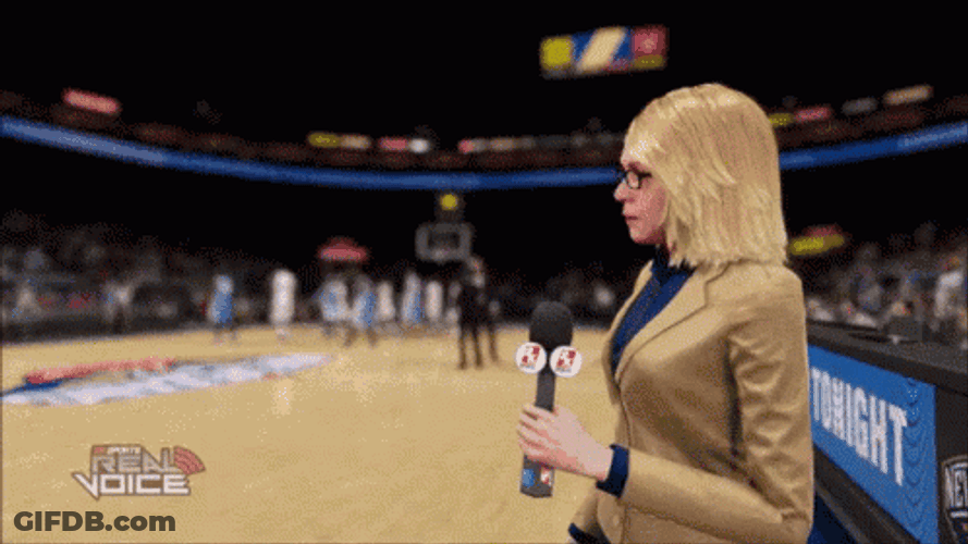 Nba 2K Woman Interviewer GIF