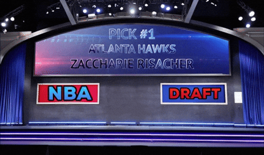 NBA Atlanta Hawks Draft Digital Arts GIF