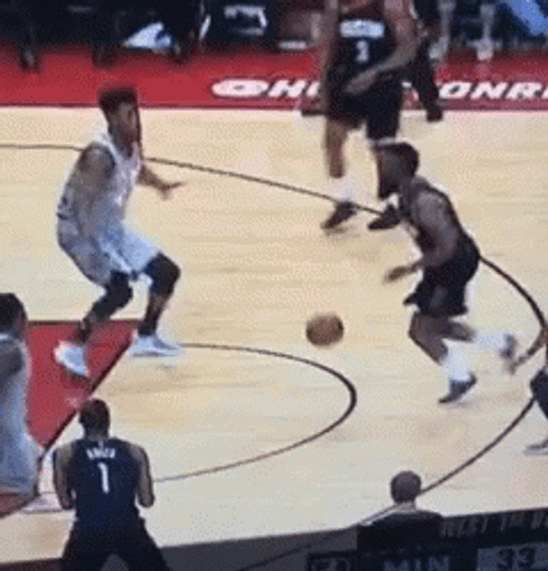 NBA Basketball Player James Harden Travelling Violation GIF