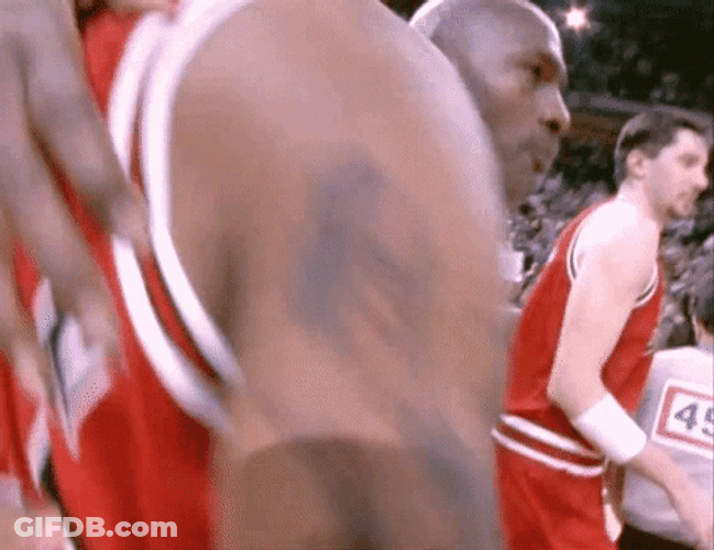 NBA Chicago Bulls Hugs GIF