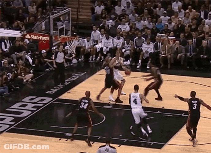 NBA Finals Missed Shot GIF