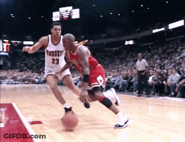 NBA Jordan Fast Dunk GIF