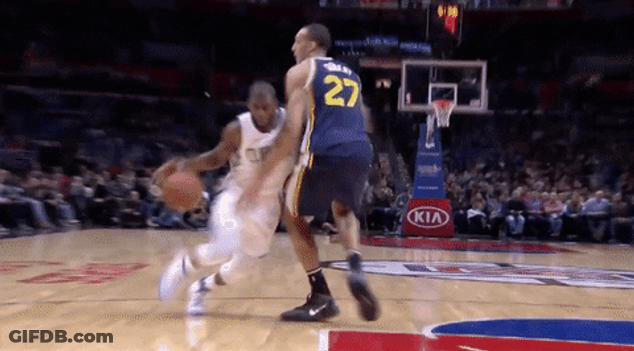 NBA LA Clippers Funny Fouls GIF