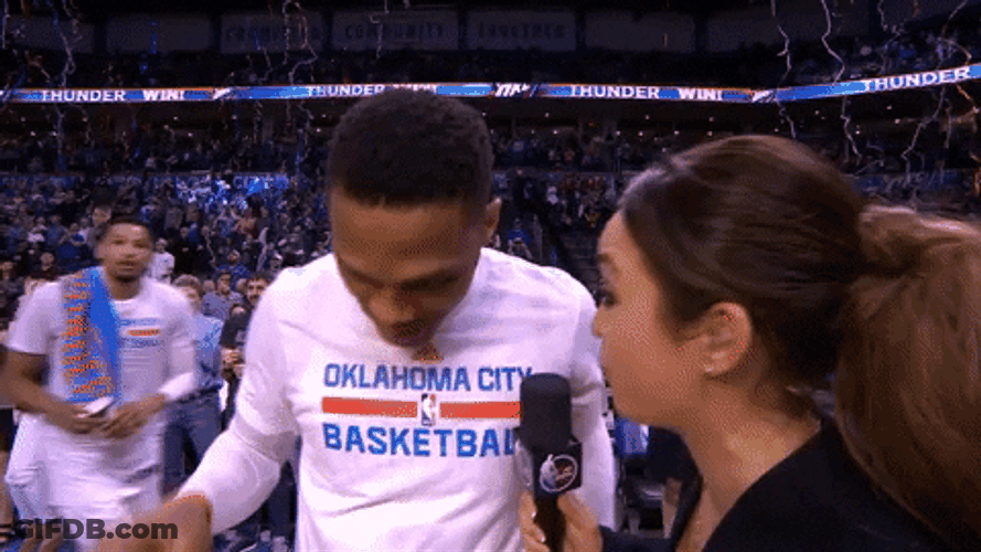 NBA Oklahoma Interview GIF