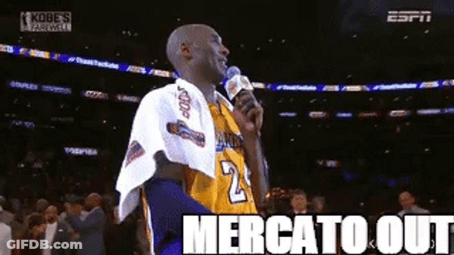 NBA Player Kobe Bryant Announcing Mamba Out Retirement GIF