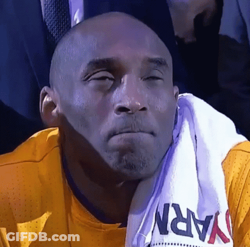 NBA Player Kobe Bryant Emotional GIF