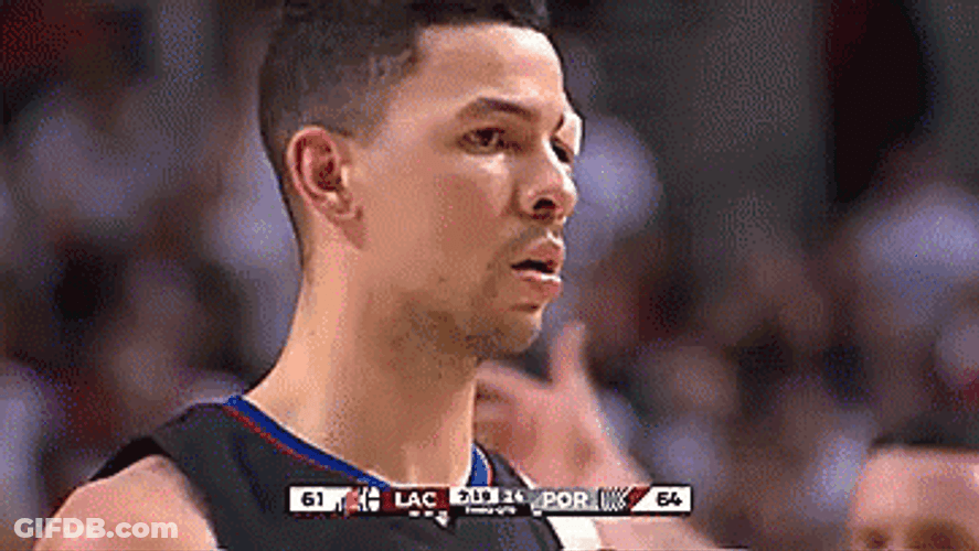 NBA Player LA Clippers Austin Rivers Black Eye GIF