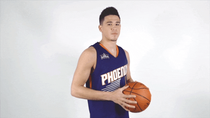 NBA Player Posing For The Camera GIF