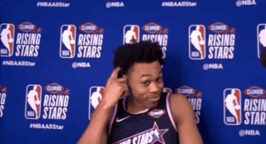 NBA Player Scratching His Head GIF
