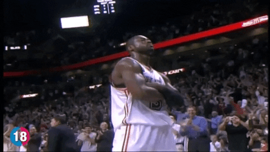 NBA Player With Folded Hands GIF