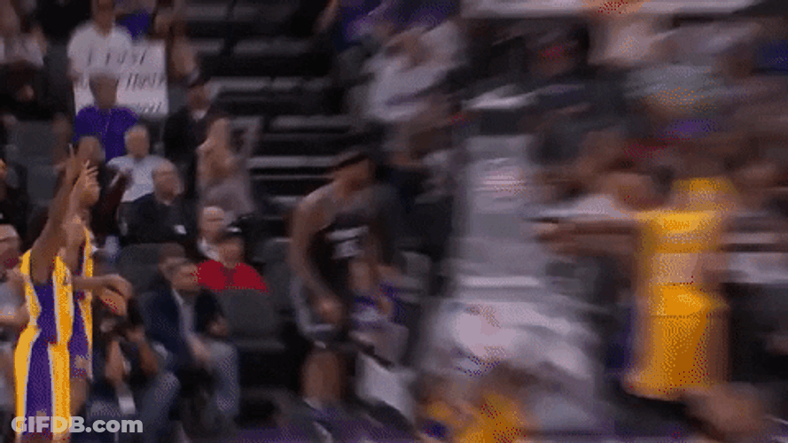 NBA Sacramento Kings Player Stank Game Face GIF