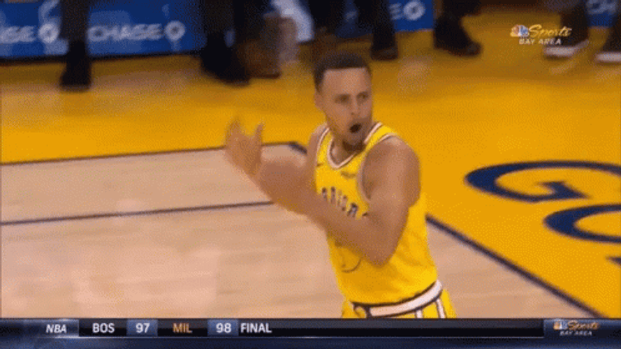 NBA Stephen Curry Distressed GIF