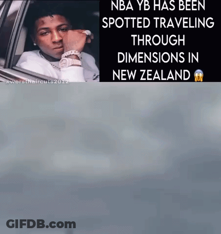 Nba Yb Has Been Spotted Traveling Through Dimensions In New Zealand .. GIF