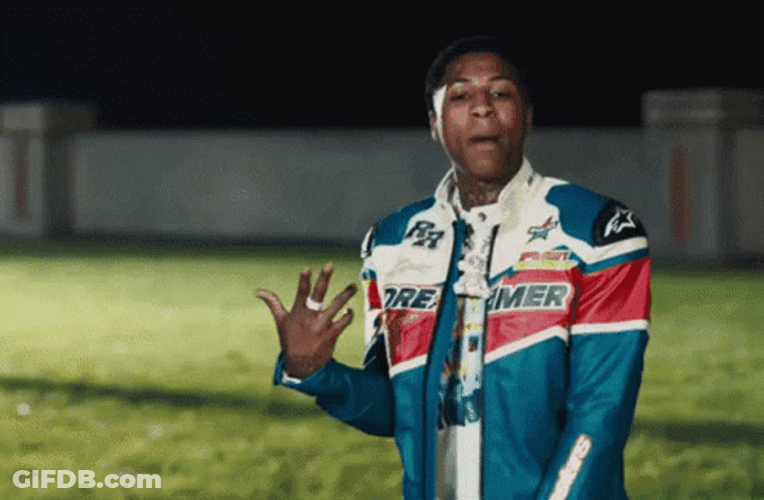 Nba Youngboy Finger Gun Vibing GIF