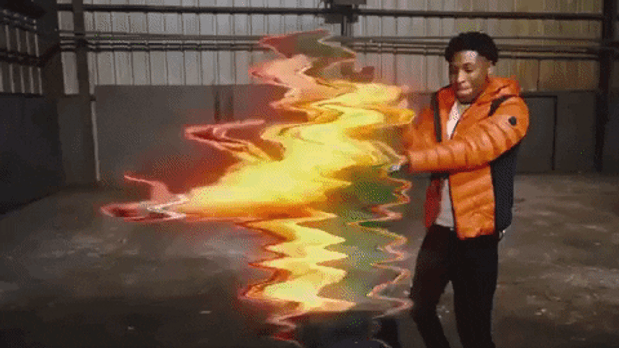 Nba Youngboy Glitch Reflection GIF