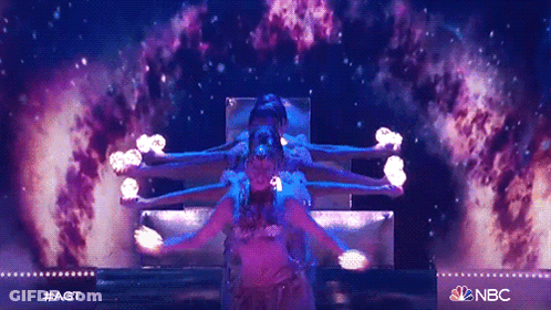 NBC Ad People Performing With Fire GIF