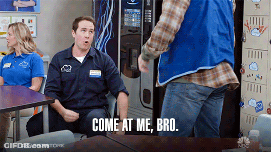 Nbc Come At Me Bro GIF