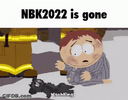 Nbk2022 Is Gone Cartoon GIF