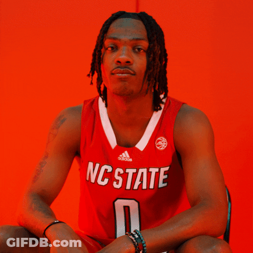 Nc State Breon Pass Nodding Hand Gesture GIF