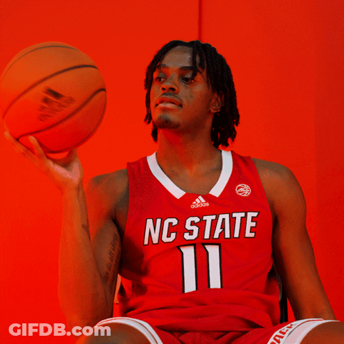Nc State Breon Pass Spinning Ball In Fingers GIF