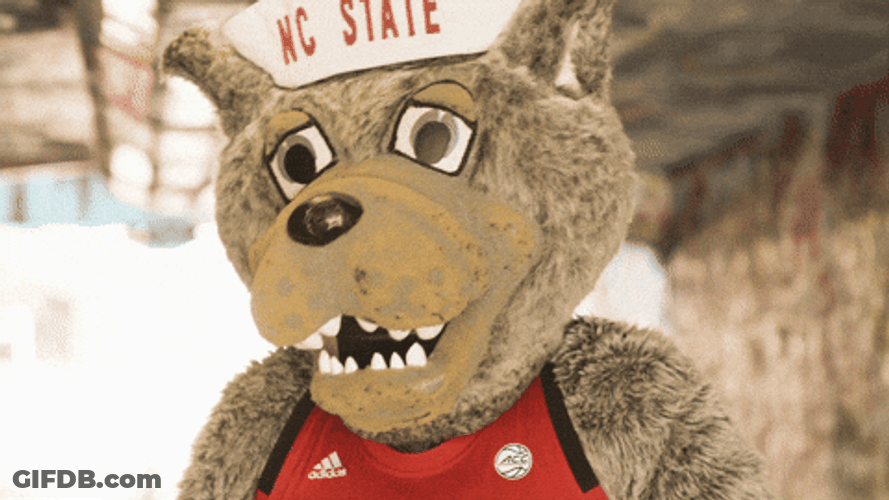 Nc State Mascot Dancing GIF