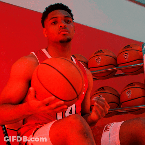 Nc State Wolfpack Guy Playing With Ball GIF