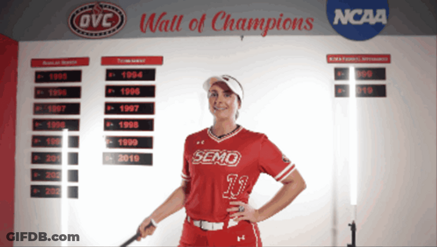 Ncaa Brittany Affolter Semo Posing GIF