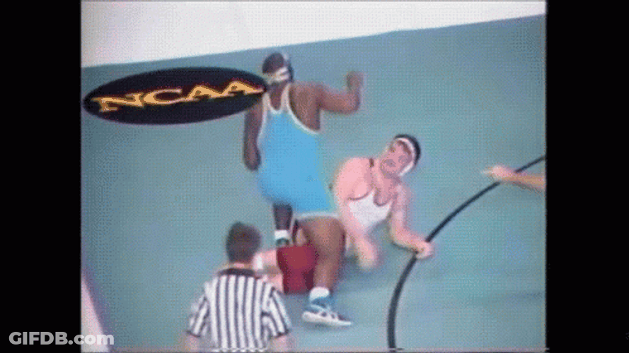 Ncaa Carlton Haselrig Wrestling GIF
