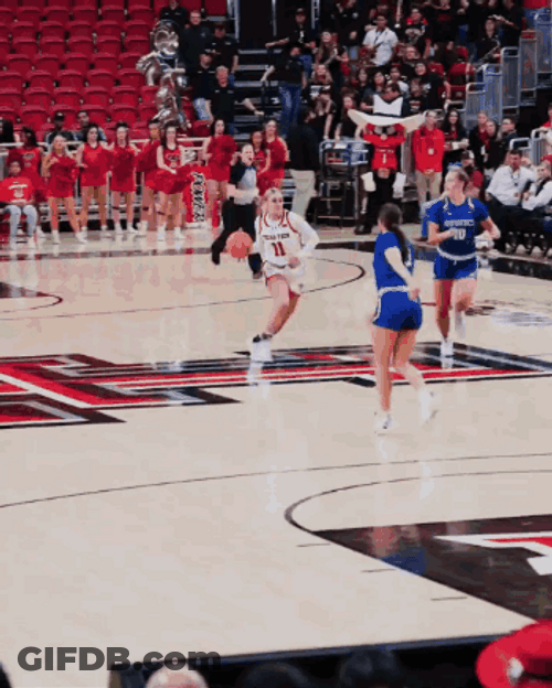 Ncaa Lady Raider Basketball GIF