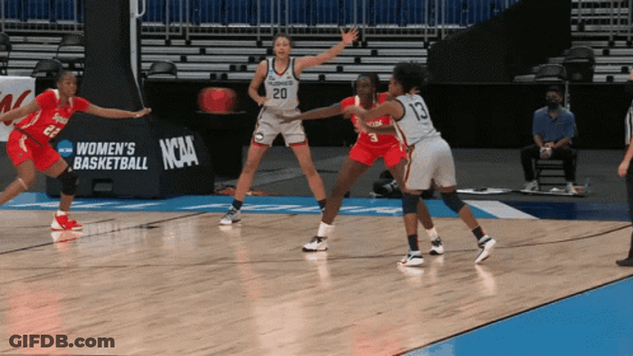 Ncaa Paige Bueckers Uconn Playing GIF