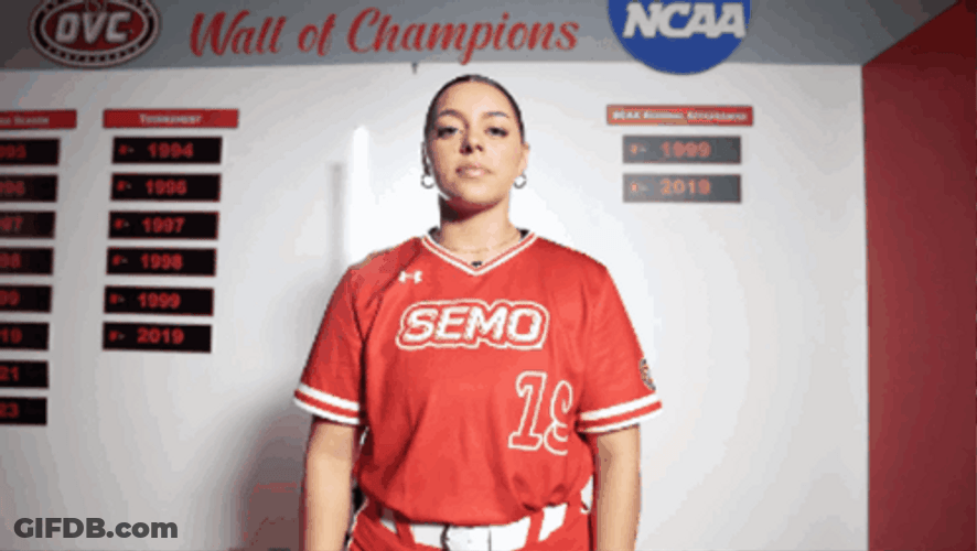 Ncaa Semo Softball Kynzie Wrigley GIF