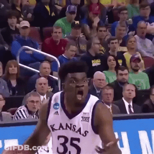 Ncaa Udoka Shookt Kansas Reactions GIF