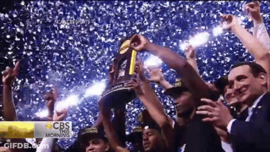 Ncaa Winning Awards Moment GIF