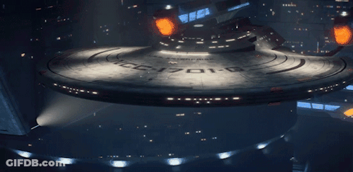 NCC-1701-G On Spaceship GIF