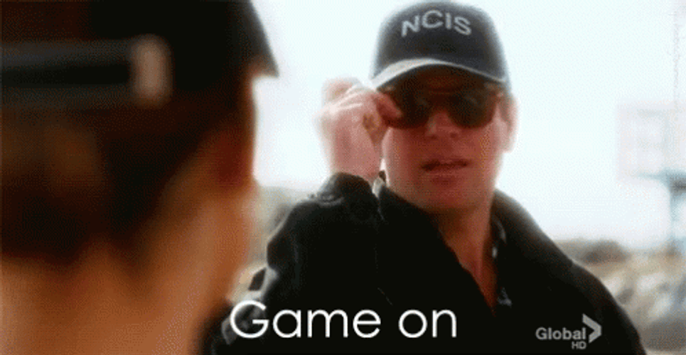 NCIS Anthony DiNozzo Game On GIF