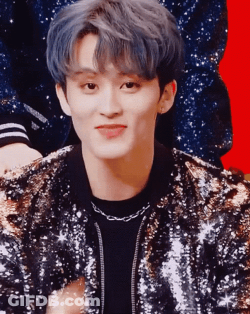 NCT Mark Lee Wink GIF