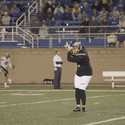 NDSU Punt Practice GIF