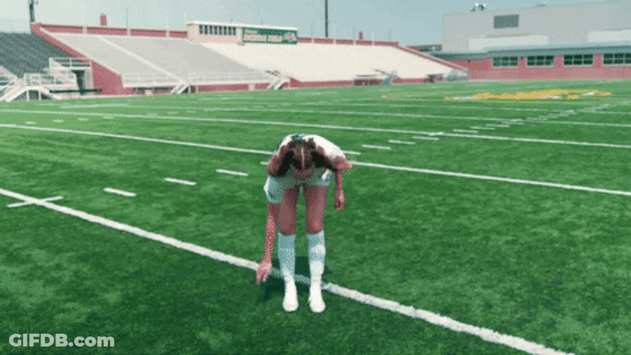 Ndsu Softball Player On Field GIF