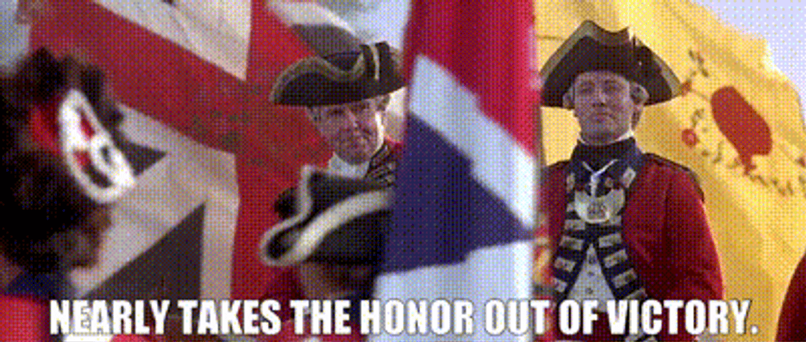 Nearly Takes The Honor Out Of Victory GIF