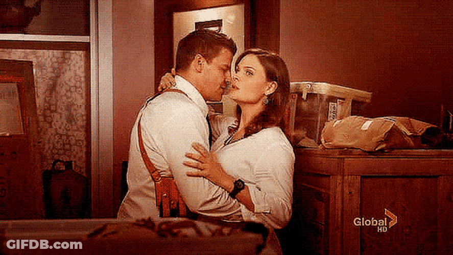 Neck Kiss Uh No GIF