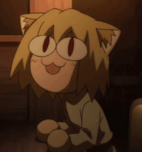 Neco Arc Banging Her Head GIF