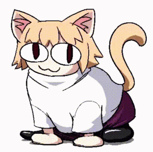 Neco Arc With Explosion GIF